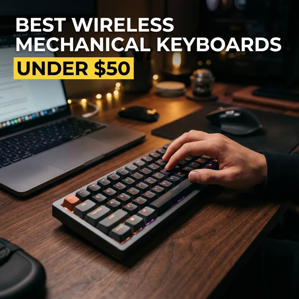 Best Budget Wireless Mechanical Keyboards Under $50