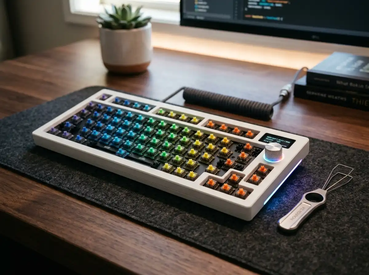 Best Custom Barebones Wireless Keyboard Kits for Beginners
