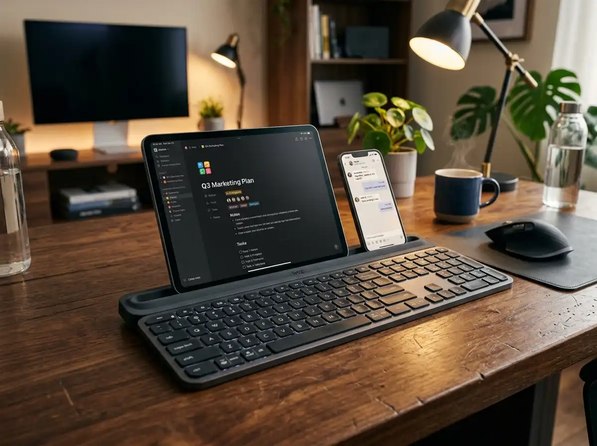 Best Wireless Keyboards with Built-In Device Stands for Tablets and Phones