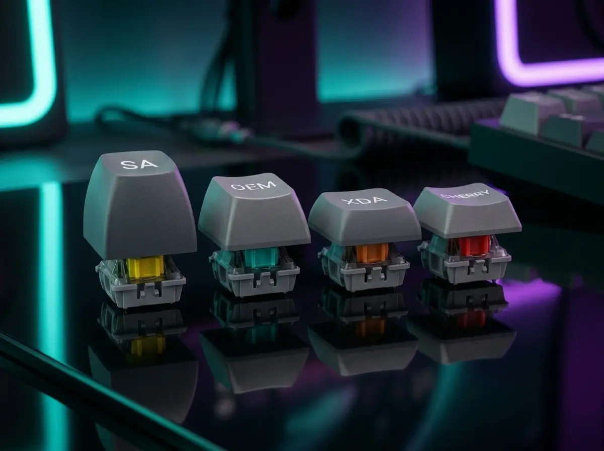 OEM vs. Cherry vs. XDA: The Ultimate Guide to Keycap Profiles